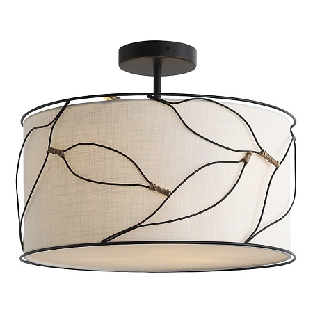 Светильник подвесной ST-Luce Черный/Бежевый E27 3*60W SL6228.402.03 - фото