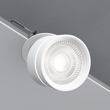 Встраиваемый поворотный светодиодный светильник 8W 4200K белый 25035/LED Elektrostandard - фото