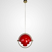 Люстра Louis Weisdorff Gubi Multi-Lite Pendant Red Imperiumloft 123431-22