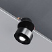 Потолочный поворотный светодиодный светильник Only 6W 4000K чёрный 25089/LED Elektrostandard - фото