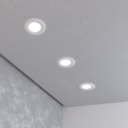 Встраиваемый точечный светильник 110 MR16 белый Elektrostandard - фото