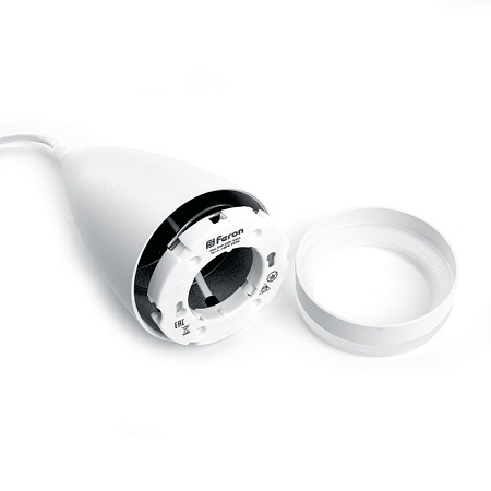 Светильник потолочный Feron HL3648 на подвесе GX53 15W 230V, белый 85*160 - фото