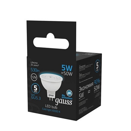 Светодиодная лампа GAUSS 201505305_GAUSS - фото