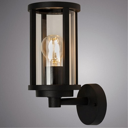 Уличный настенный светильник ARTE LAMP A1036AL-1BK - фото