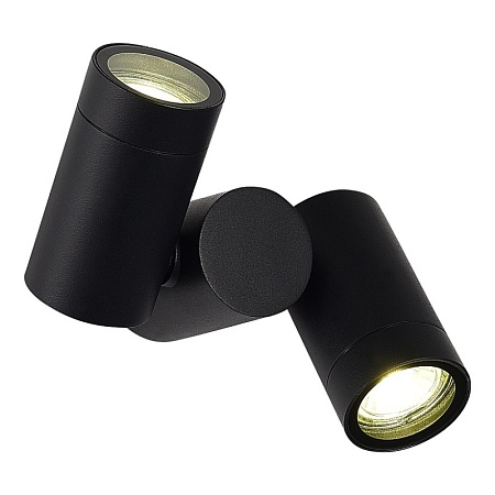 Светильник уличный потолочный ST-Luce черный/белый GU10 2*50W SL9011.402.02 - фото