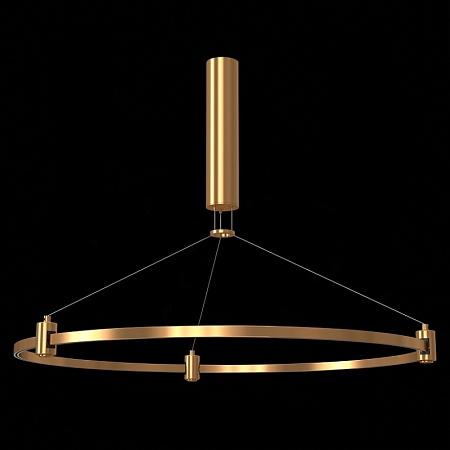 Шинопровод-кольцо FARM с подвесами и основанием под блок питания ST-Luce Золотистый ST025.203.00 - фото