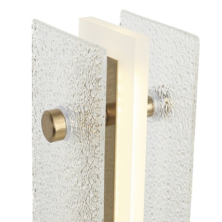 Прикроватная лампа ST-Luce золотистый/Прозрачный LED 1*8W 4000K SL6245.204.01 - фото