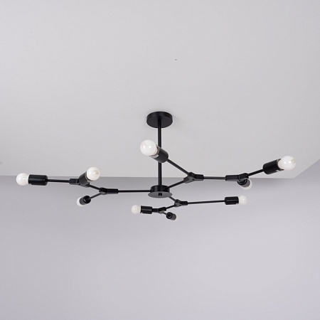 Люстра На Штанге Late D103 Black Imperiumloft 193583-26 - фото