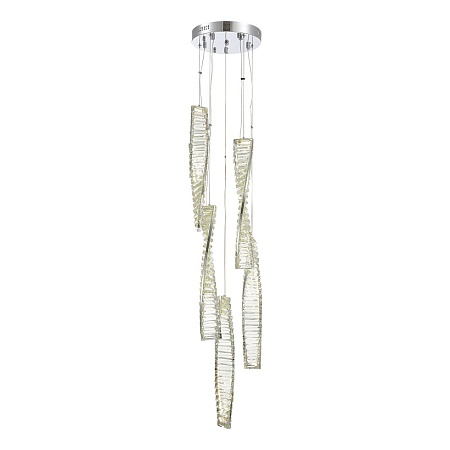 Светильник подвесной ST-Luce Хром/Прозрачный LED 1*55W 4000K SL6205.103.05 - фото