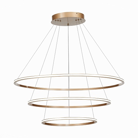 Светильник подвесной ST-Luce Золотистый/Белый LED 1*114W 4000K ST604.243.114 - фото