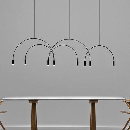 Подвесной Светильник Arc 4 Black Imperiumloft 212840-26 - фото