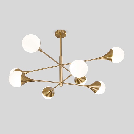 Потолочный светильник Eurosvet 60168/8 латунь - фото