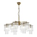 Светильник подвесной Латунь/Прозрачный E14 8*40W SLE1122-303-08 - фото