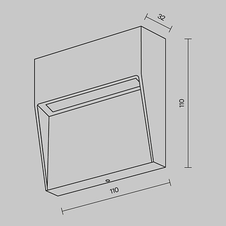 Подсветка для лестниц Outdoor Mane O047SL-L3W3K - фото