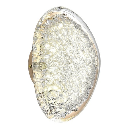 Светильник настенный ST-Luce золотистый / прозрачный LED 1*15W 4000K SL6018.203.15 - фото