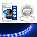 Светодиодная LED лента Feron LS603, 60SMD(2835)/m 4.8W/m 12V 5m синий - фото