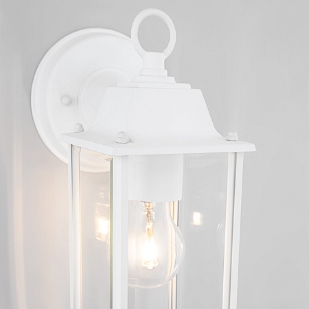 Уличный настенный светильник Brick белый IP33 1008D белый Elektrostandard - фото