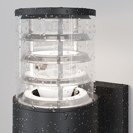 Настенный светильник (бра) Outdoor Bronx O576WL-02B - фото