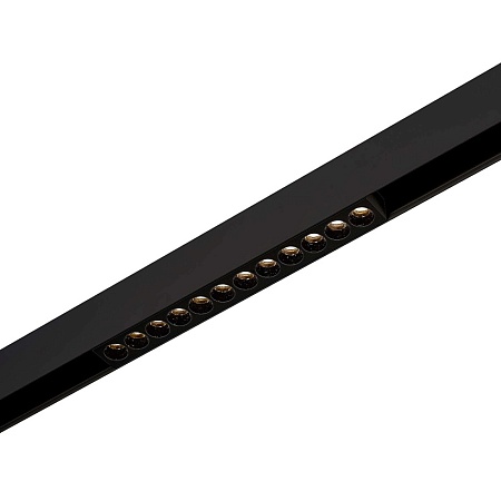 Магнитный трековый светильник Черный LED 1*12W 4000K 550Lm Ra>90 36° IP20 L220xW22xH44 ST806.446.12 - фото