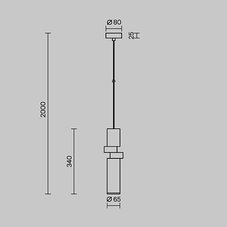 Подвесной светильник Maytoni Palette MOD303PL-01CFL2 - фото