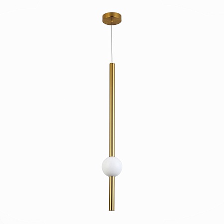 Светильник подвесной ST-Luce Золотистый/Золотистый, Белый LED 1*18W 4000K SL1222.233.01 - фото