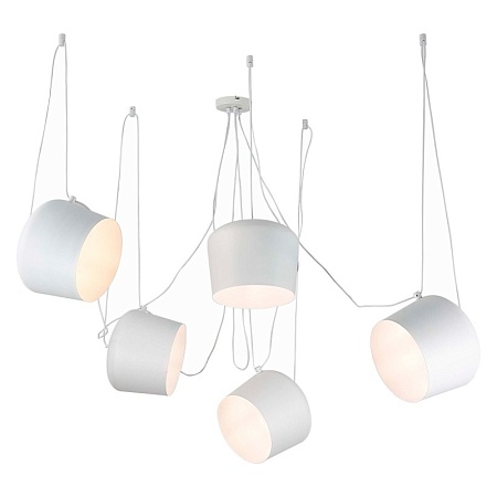 Светильник подвесной Белый/Белый E27 5*40W SLE120653-05 - фото