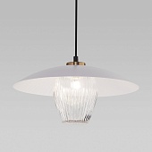 Подвесной светильник Eurosvet 50259/1 белый/прозрачный