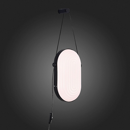 Бра ST-Luce Черный/Белый LED 1*9W 3000K SL1302.401.01 - фото