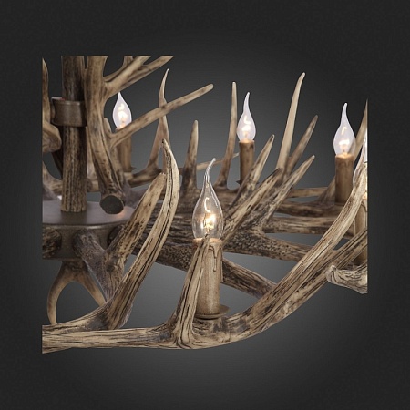 Люстра подвесная ST-Luce Серый E14 27*40W (из 3-х коробок) SL154.703.27 - фото