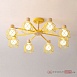 Потолочная Люстра Corf B3 Champagne 5 Lamps Imperiumloft 189487-26 - фото
