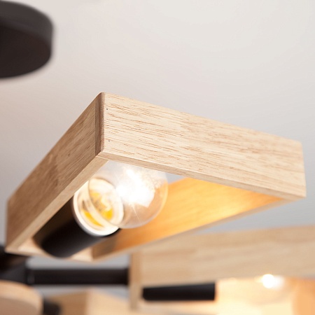 Потолочный светильник Eurosvet 70056/6 черный - фото