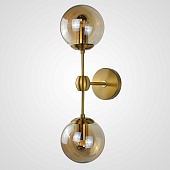 Бра Modo Sconce 2 Globes Gold Imperiumloft 84999-22