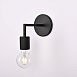 Бра Rh Utilitaire Single Sconce Black Imperiumloft 123284-22 - фото