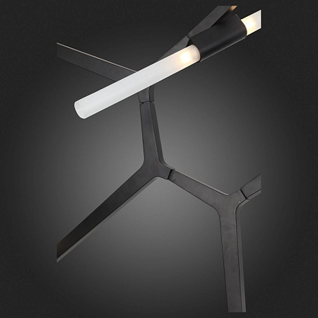 Люстра потолочная ST-Luce Черный/Белый G9 14*5W SL947.402.14 - фото