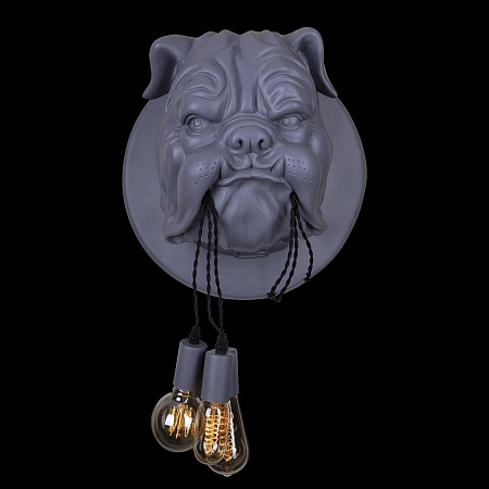 10177 Grey Настенный светильник LOFT IT Bulldog - фото