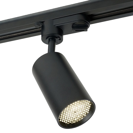 Светодиодный светильник Feron AL128 трековый однофазный на шинопровод 10W 4000K 35 градусов черный - фото