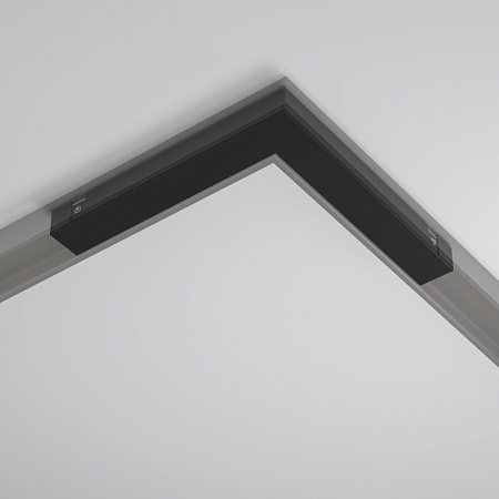 Угловой коннектор питания Basity, черный - фото