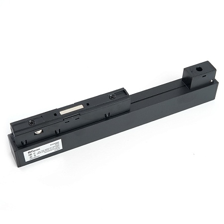 Светильник светодиодный Feron MGN300 трековый низковольтный 12W, 1080 Lm, 3000К, 30 градусов, черный серия LensLine - фото