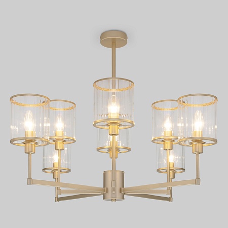 Потолочный светильник Eurosvet 60144/8 золото - фото