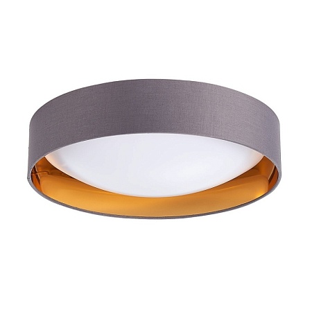 Светильник потолочный Серый, Золотистый/Белый LED 1*24W 4000K SLE201112-01 - фото