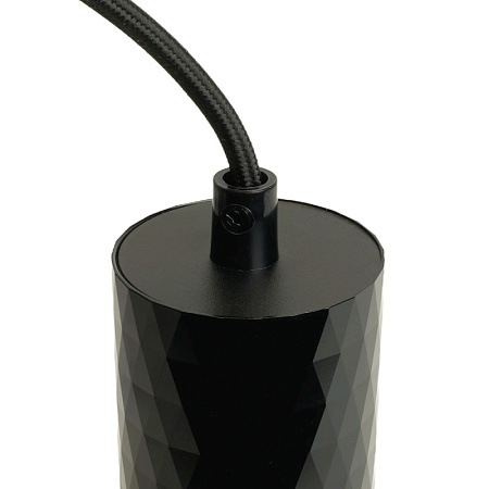 Светильник потолочный Feron ML1888 Barrel PRISM levitation на подвесе MR16 35W, 230V, чёрный 55*200 - фото