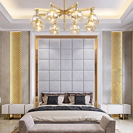 Люстра Carmella Globe Pendant 10 Imperiumloft 84795-22 - фото