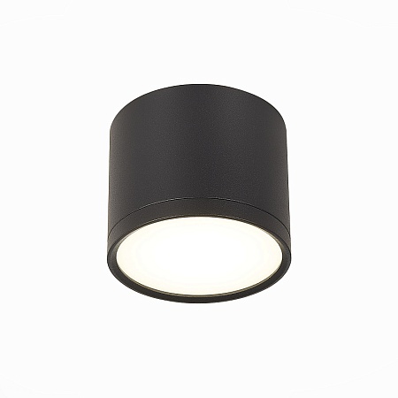 Светильник потолочный Черный LED 1*9W 4000K 702Lm Ra>90 120° IP20 D88xH75 170-240V ST113.442.09 - фото