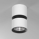 Светильник потолочный светодиодный 12W 4000К белый/чёрный 25049/LED Elektrostandard - фото