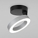 Накладной светодиодный светильник Spila серебро 25105/LED Elektrostandard - фото