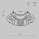 Встраиваемый светильник Technical Gyps Modern DL004-1-01-W-1 - фото
