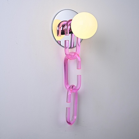 Настенный Светильник Chain Wall Розовый Imperiumloft 178090-26 - фото