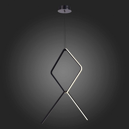 Светильник подвесной ST-Luce Черный LED 1*50W 3000K SL6113.443.01 - фото