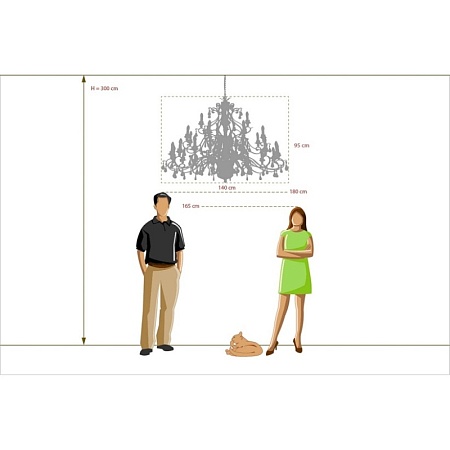 Люстра  версаче Chiaro  254018828 - фото