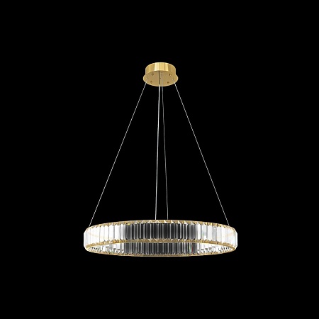 10135/600 Gold Подвесной светильник LOFT IT Crystal ring - фото